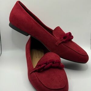 Journee Collection Deep Red Loafers